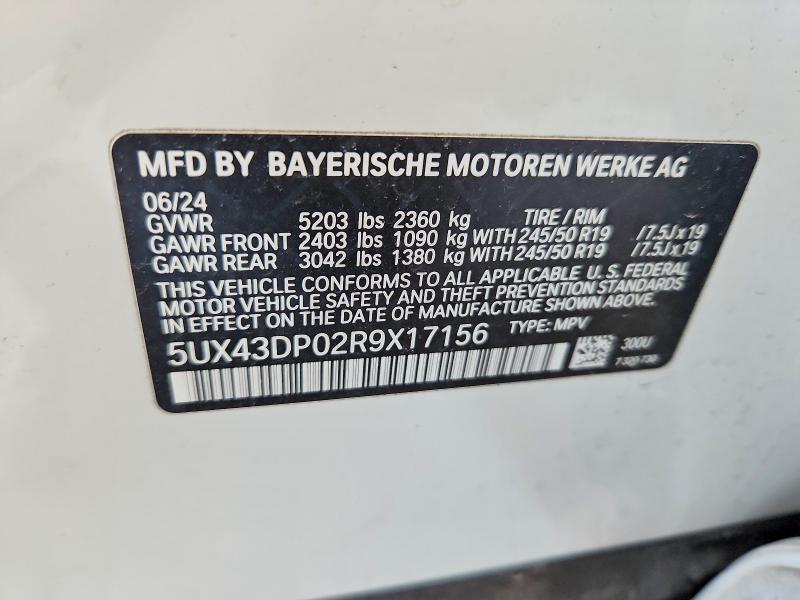 2024 BMW X3 Sdrive30i