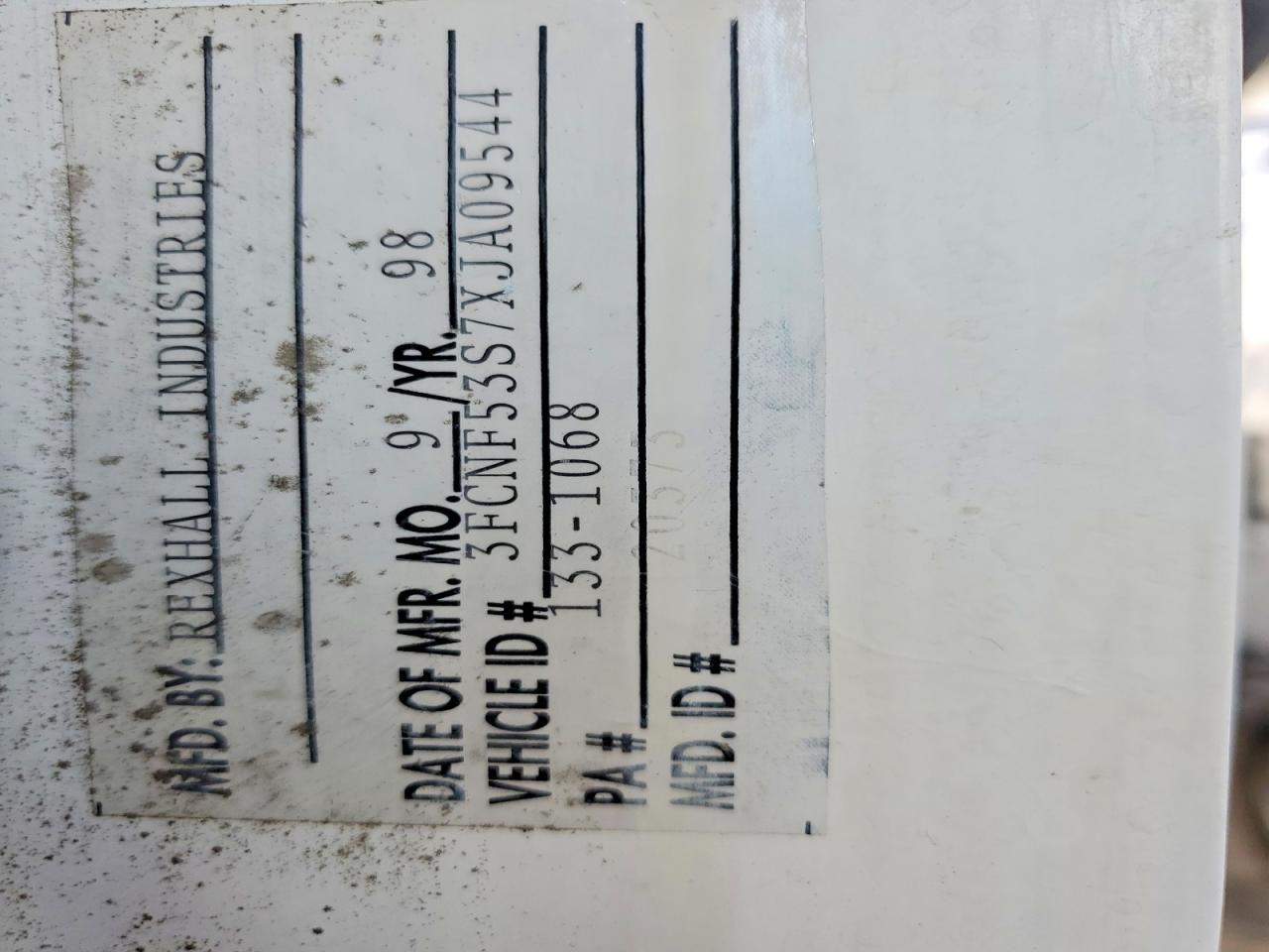 1999 Ford 1999 Rexhall Rexair