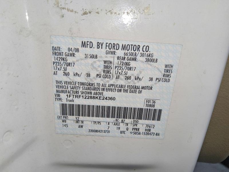 2008 Ford F150