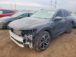 Audi salvage cars for sale: 2024 Audi Q8 E-tron Premium Plus