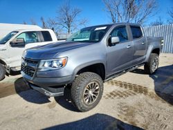 Chevrolet Colorado salvage cars for sale: 2020 Chevrolet Colorado ZR2
