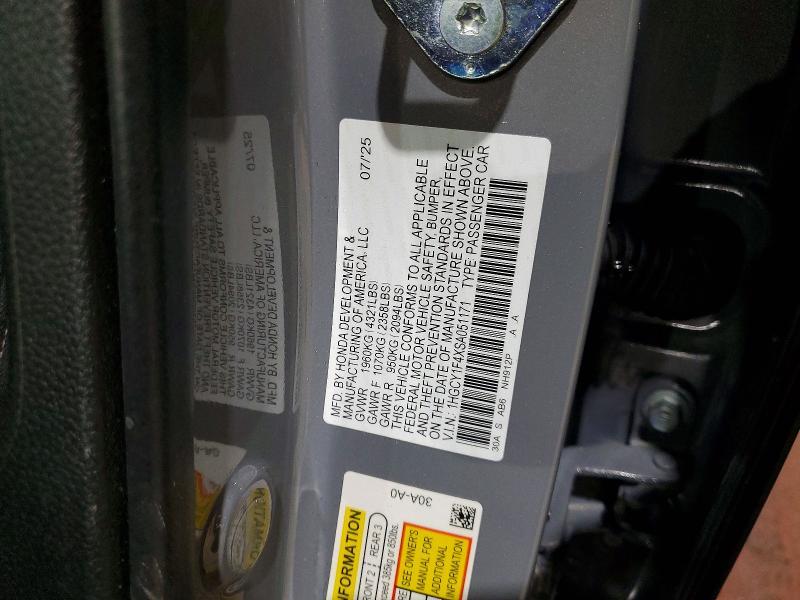 2025 Honda Accord se