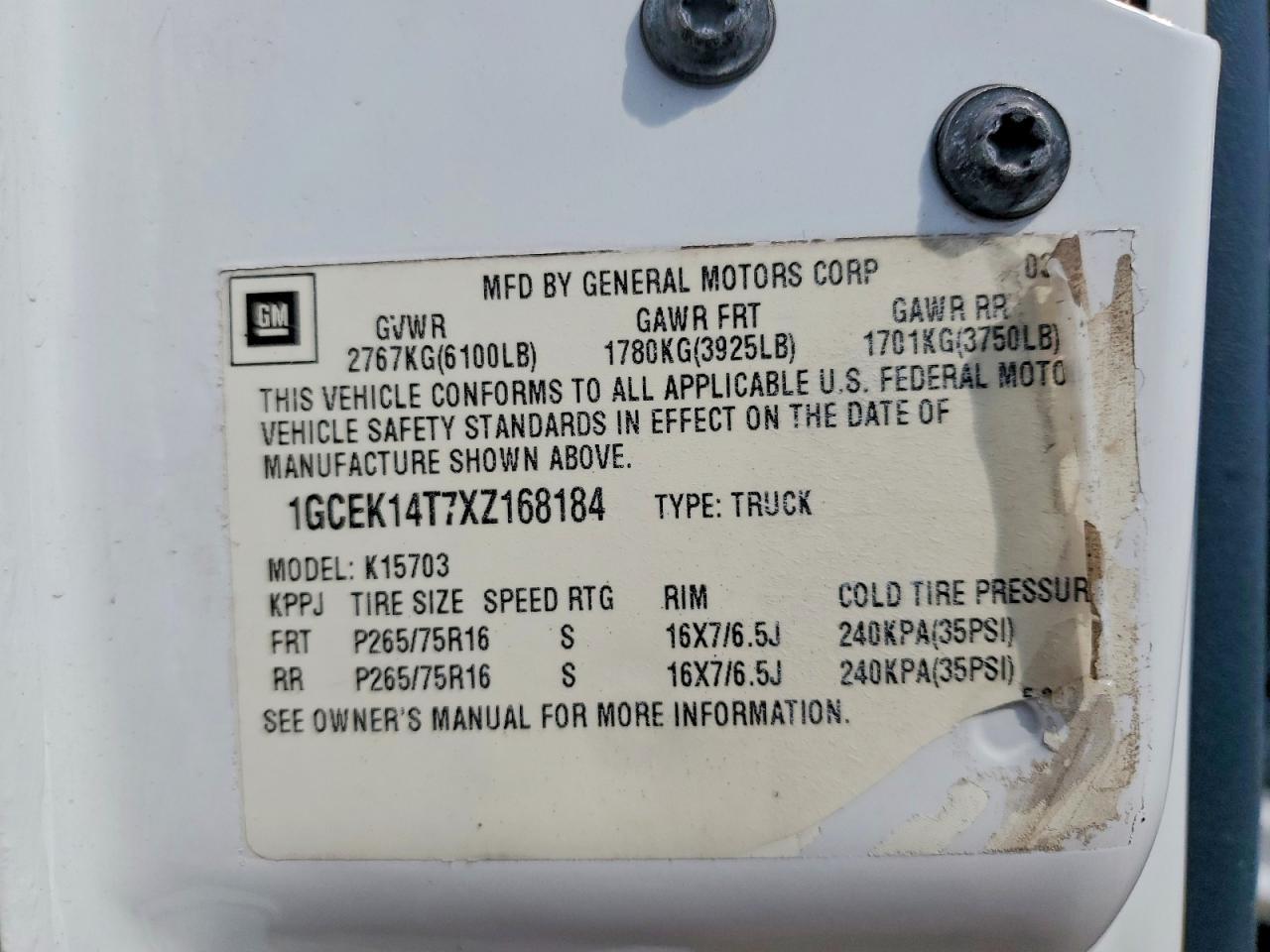 1999 Chevrolet Silverado K1500