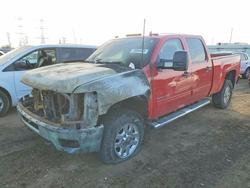 Salvage trucks for sale at Elgin, IL auction: 2011 Chevrolet 3500