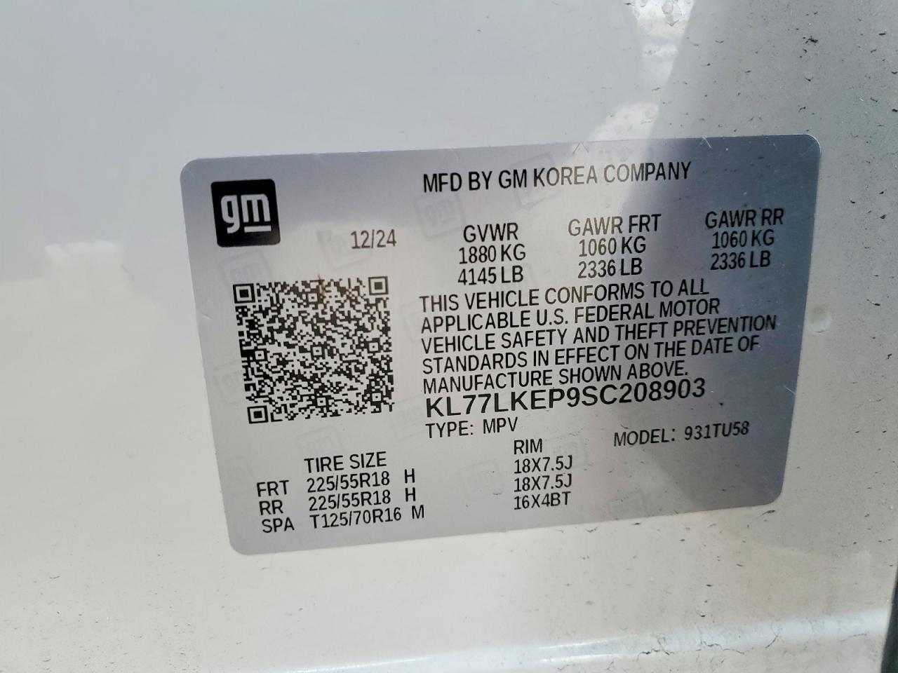 2025 Chevrolet Trax Active