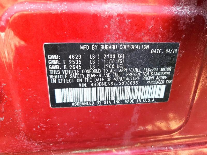 2018 Subaru Legacy 3.6r Limited