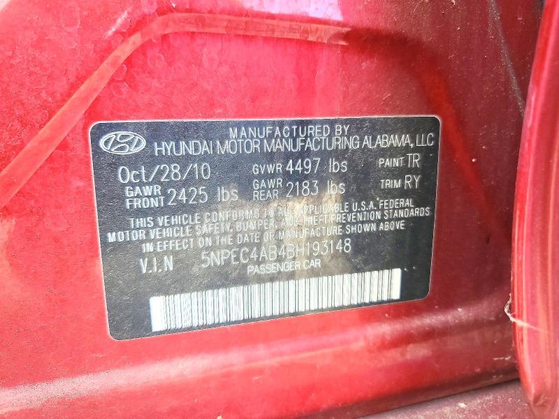 2011 Hyundai Sonata se