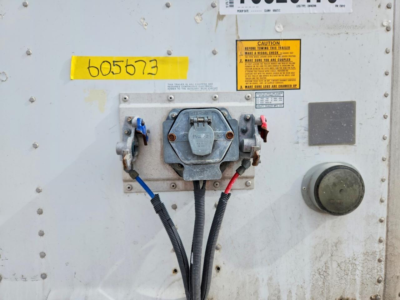2012 Utility DRY Van Trailer