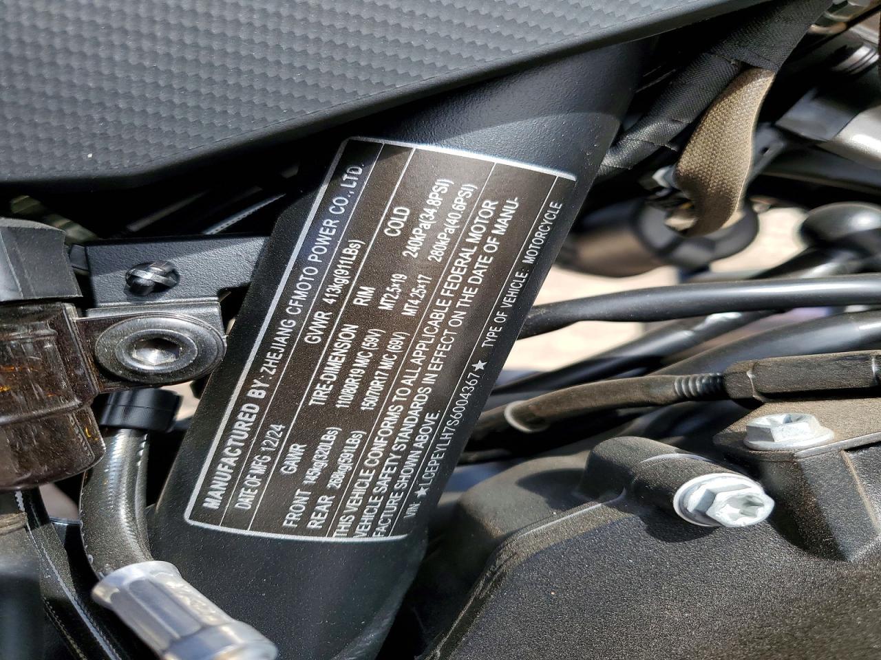 2025 Cf Moto Ibex 800 E