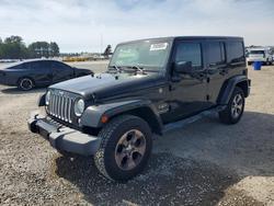 Jeep Vehiculos salvage en venta: 2017 Jeep Wrangler Unlimited Sahara