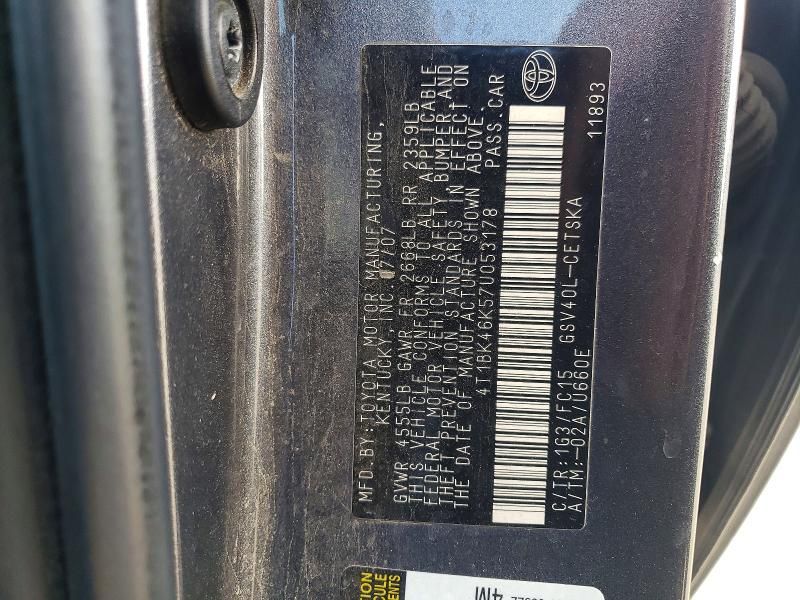 2007 Toyota Camry se V6