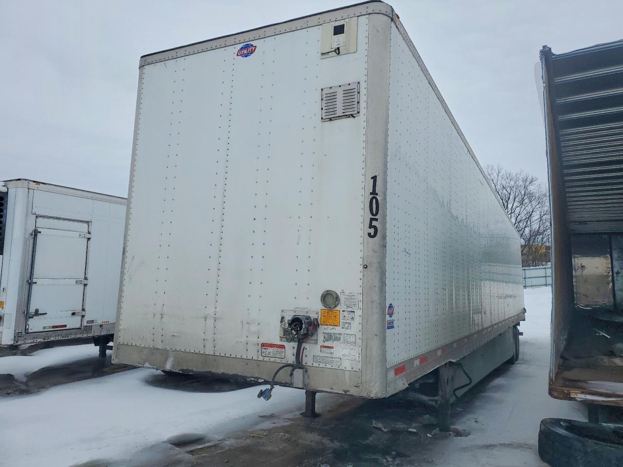 2022 Utility VS2DX DRY Van Trailer