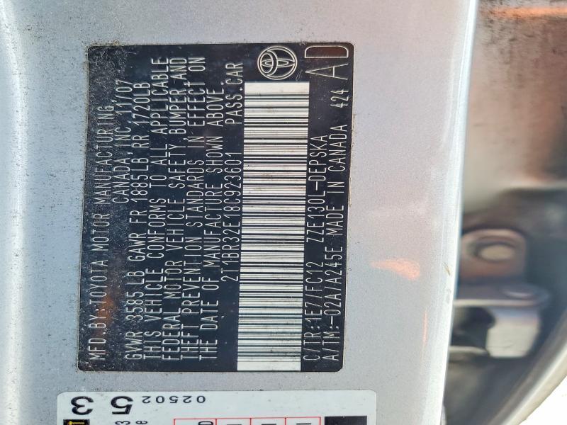 2008 Toyota Corolla ce