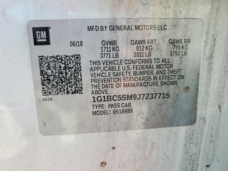 2018 Chevrolet Cruze ls