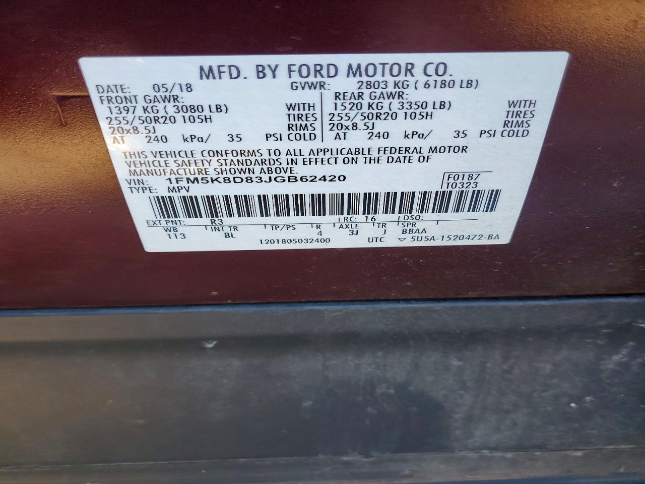 2018 Ford Explorer xlt