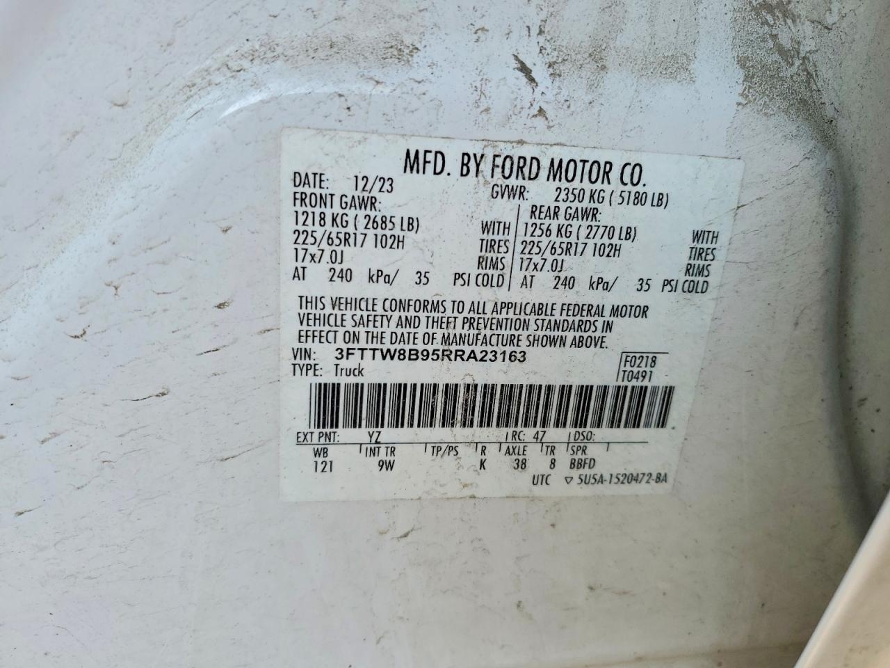 2024 Ford Maverick xl