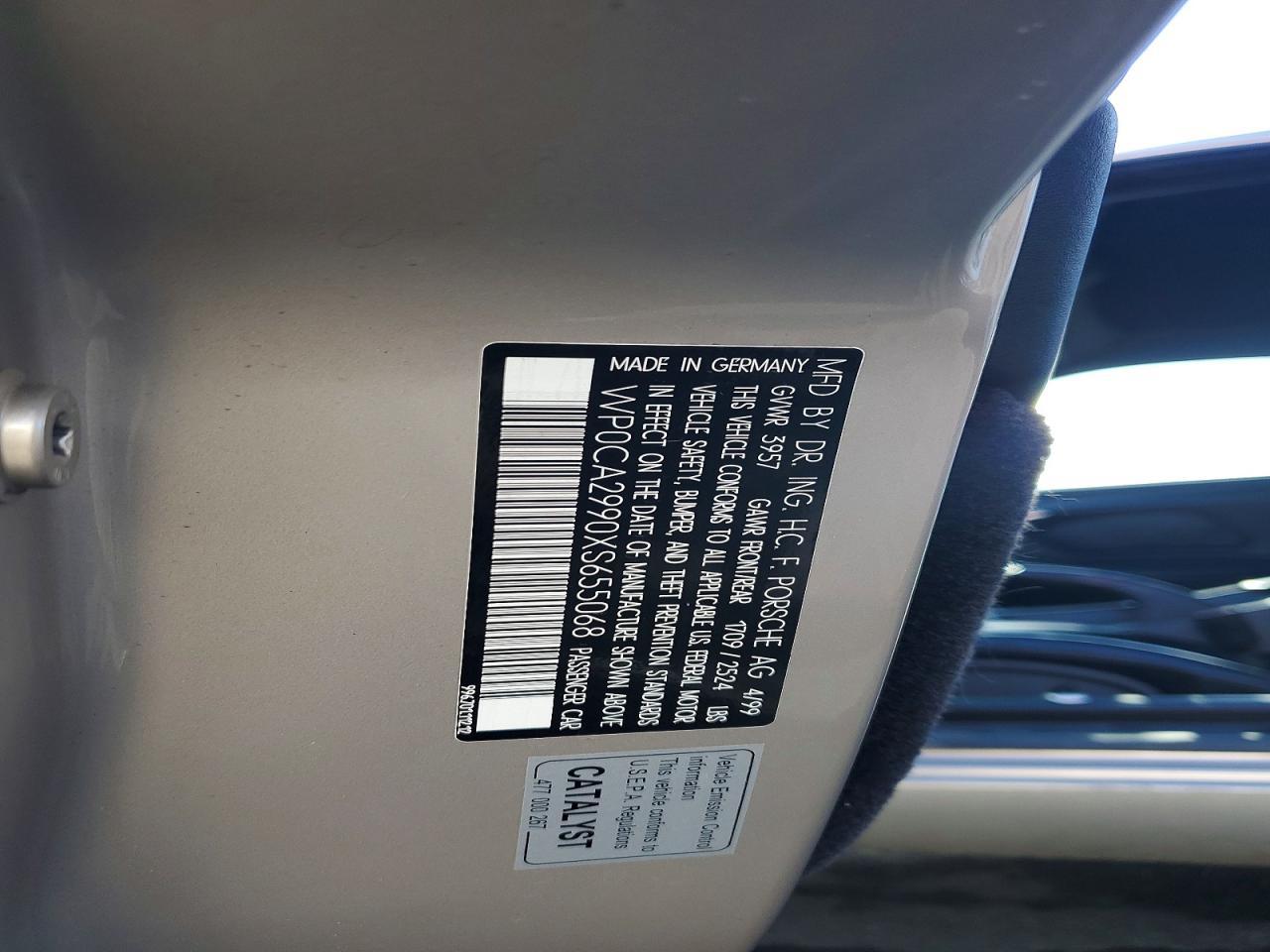 1999 Porsche 911 Carrera