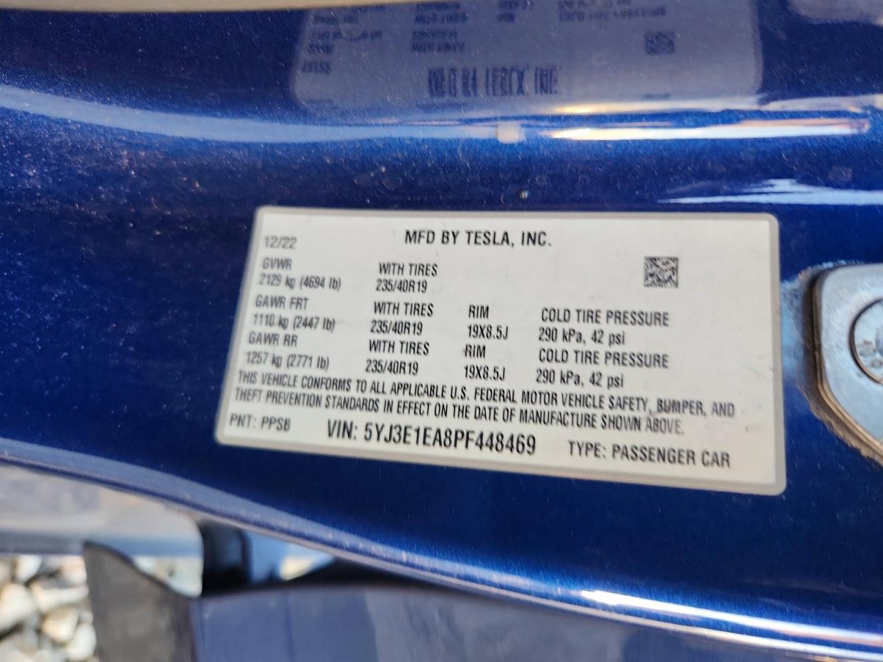 2023 Tesla Model 3