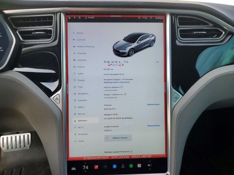 2015 Tesla Model s