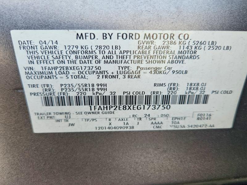 2014 Ford Taurus sel