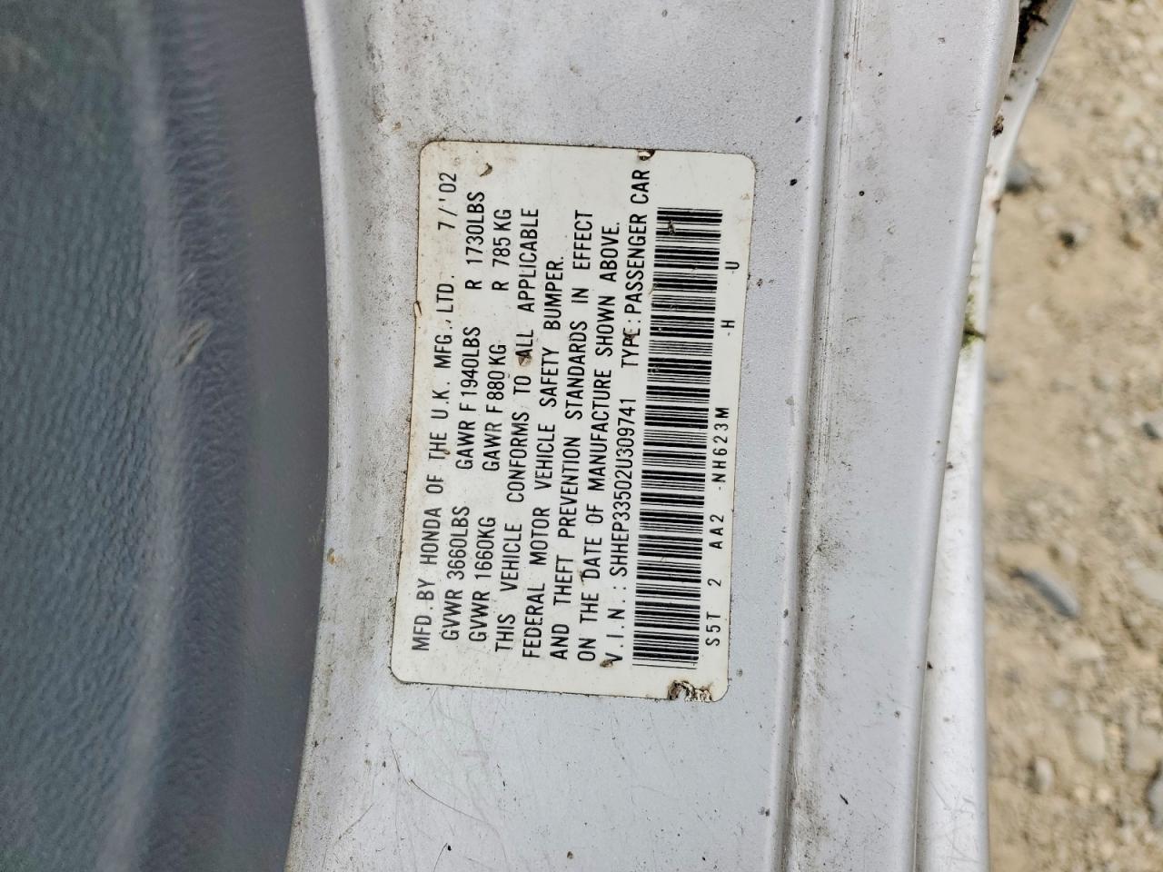 2002 Honda Civic si