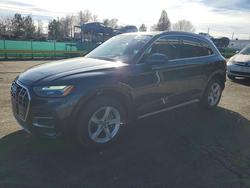 Audi Q5 Premium salvage cars for sale: 2021 Audi Q5 Premium