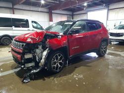 Jeep salvage cars for sale: 2025 Jeep Compass Limited