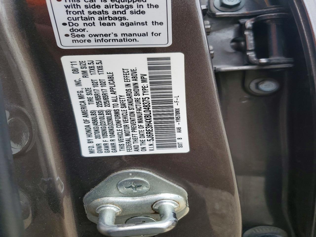 2011 Honda Cr-v se