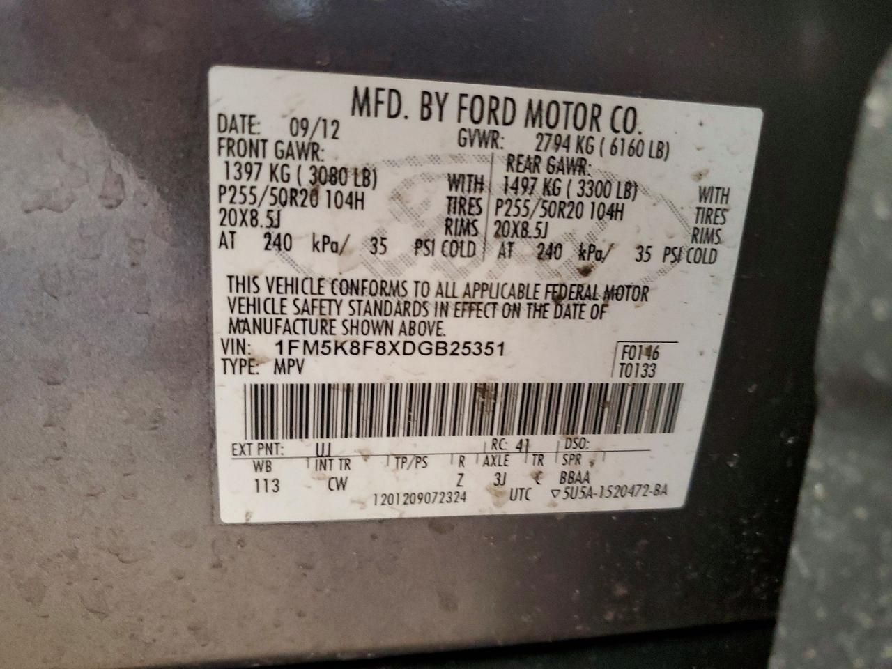 2013 Ford Explorer Limited