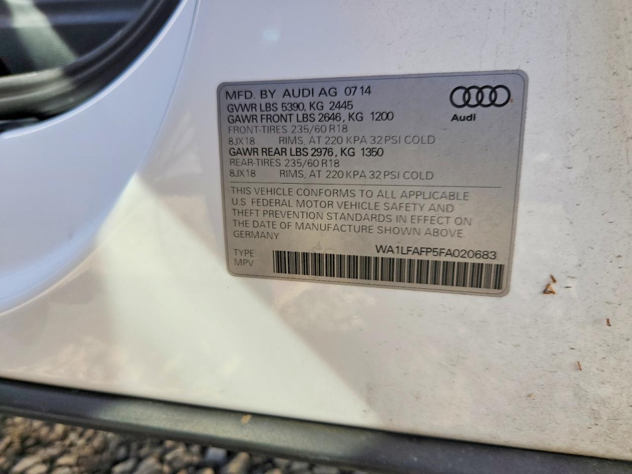 2015 Audi Q5 Premium Plus