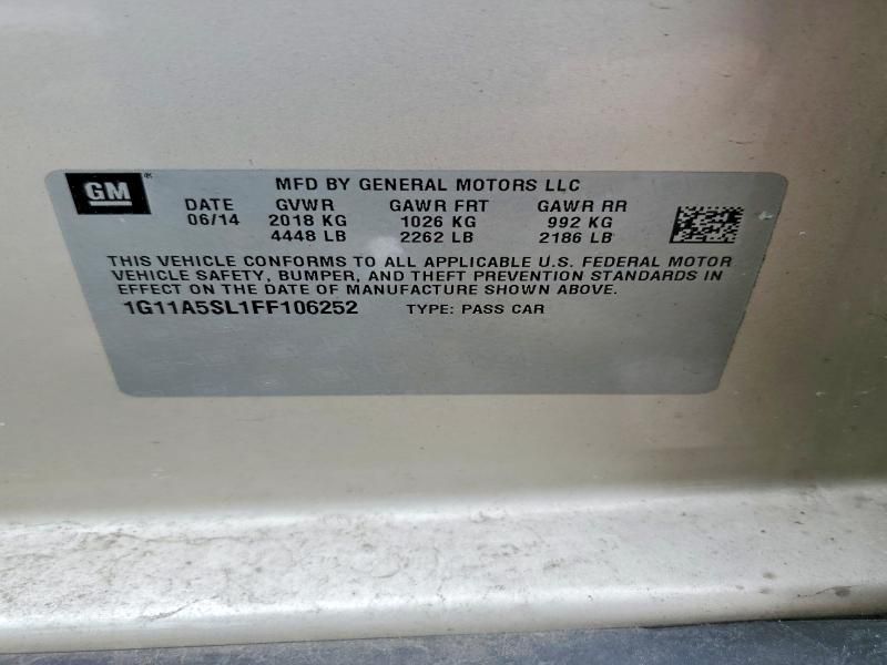 2015 Chevrolet Malibu ls