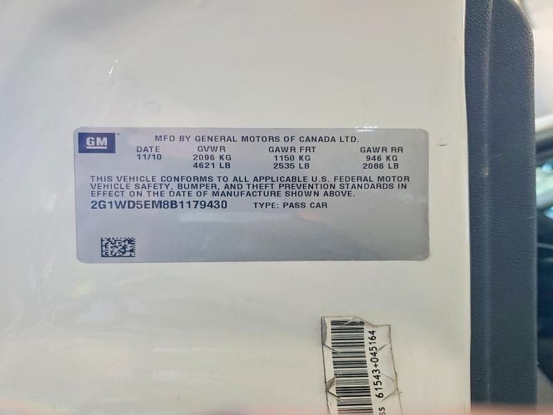 2011 Chevrolet Impala Police