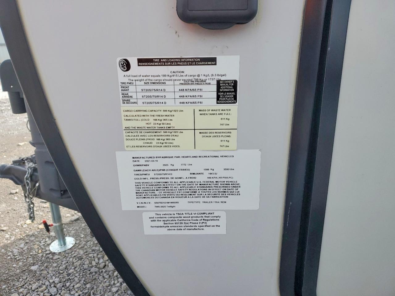 2021 Cruiser Rv 2620