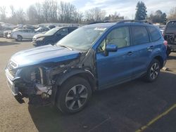 Subaru salvage cars for sale: 2017 Subaru Forester 2.5i Premium