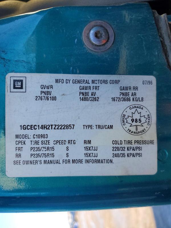 1996 Chevrolet Gmt-400 C1500