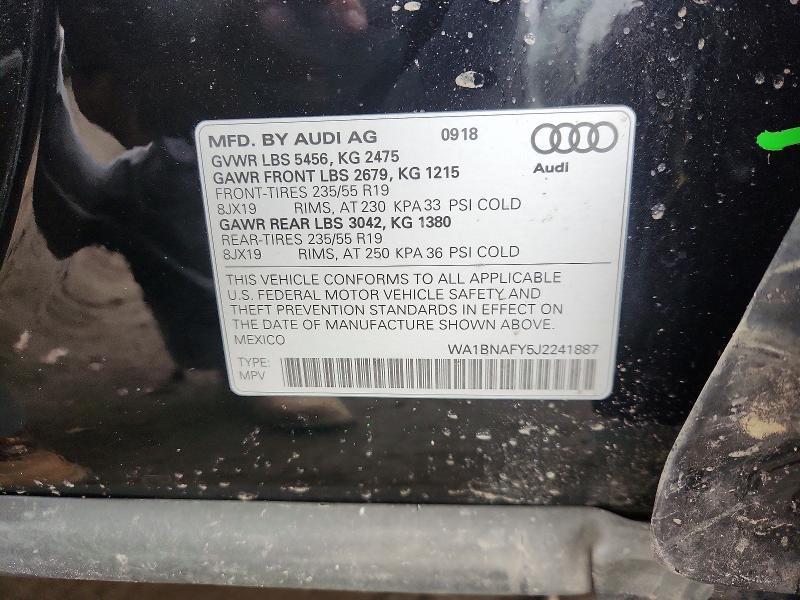 2018 Audi Q5 Premium Plus