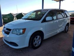 Salvage cars for sale from Copart Phoenix, AZ: 2012 Dodge Grand Caravan sxt