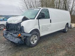 Chevrolet salvage cars for sale: 2014 Chevrolet Express 2500 Cargo Delivery van