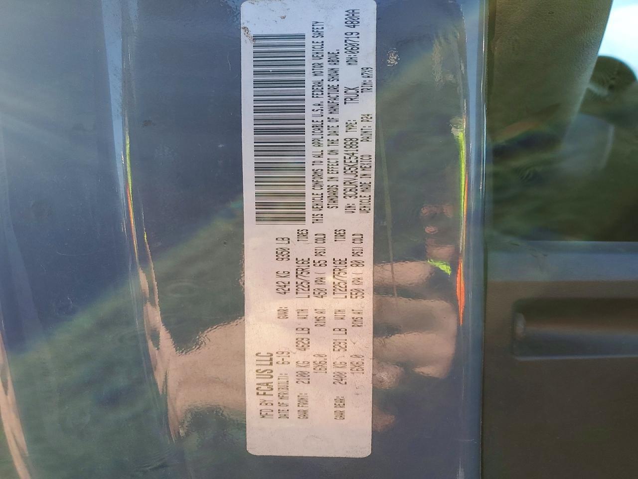2019 Dodge Ram Promaster 3500 Delivery van