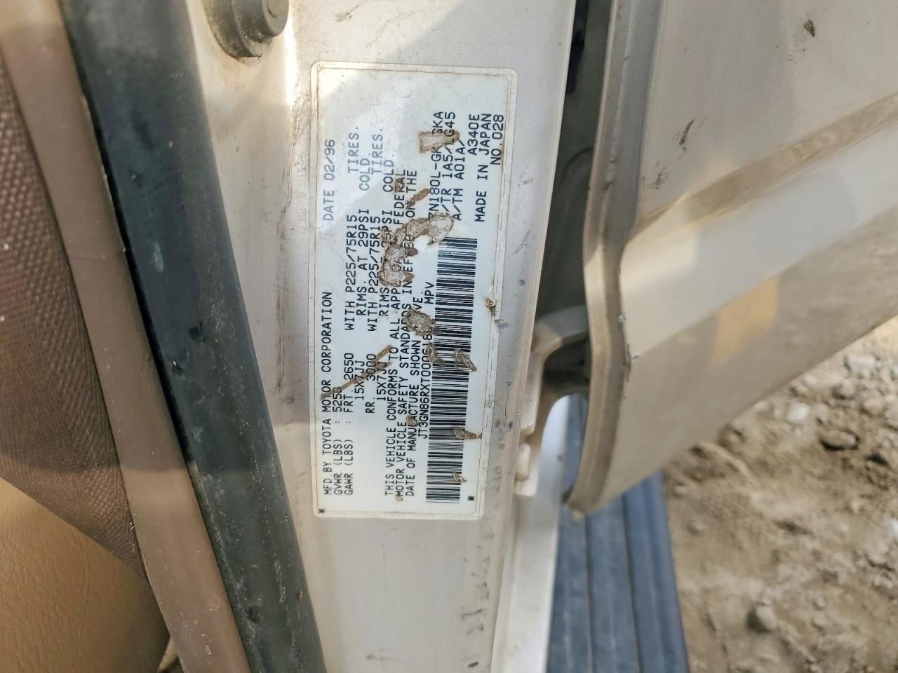 1996 Toyota 4runner SR5