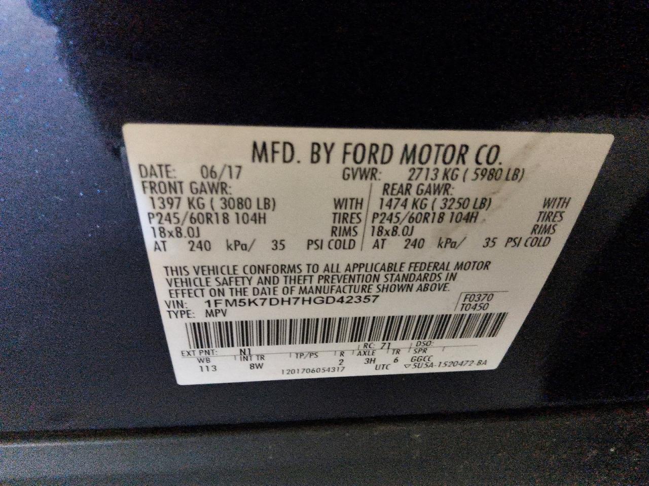 2017 Ford Explorer xlt