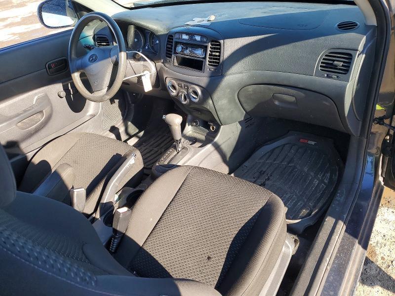 2010 Hyundai Accent Blue