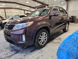 KIA salvage cars for sale: 2015 KIA Sorento lx