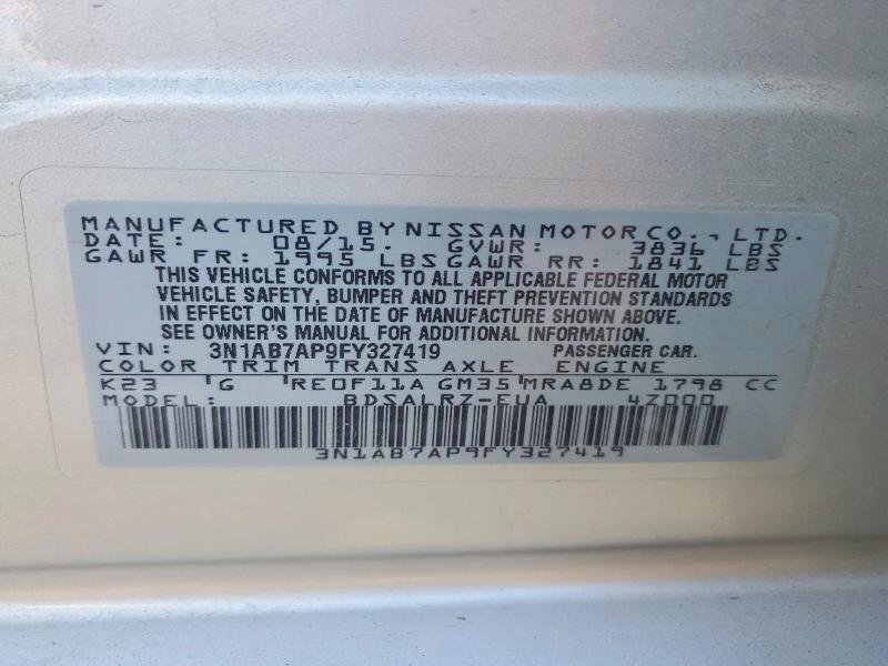 2015 Nissan Sentra s