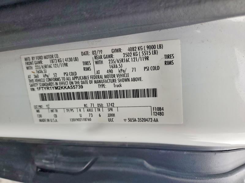 2019 Ford Transit 250 Delivery Van