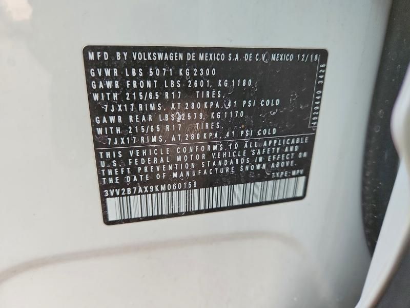 2019 Volkswagen Tiguan lim