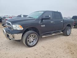 Salvage trucks for sale at San Antonio, TX auction: 2017 Dodge RAM 1500 SLT
