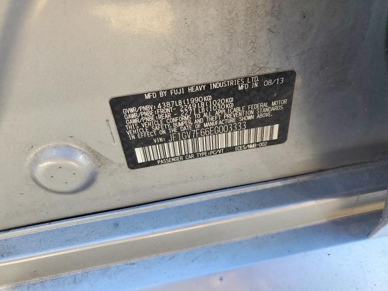 2014 Subaru Impreza wrx