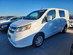 Salvage trucks for sale at Grand Prairie, TX auction: 2015 Chevrolet City Express LT