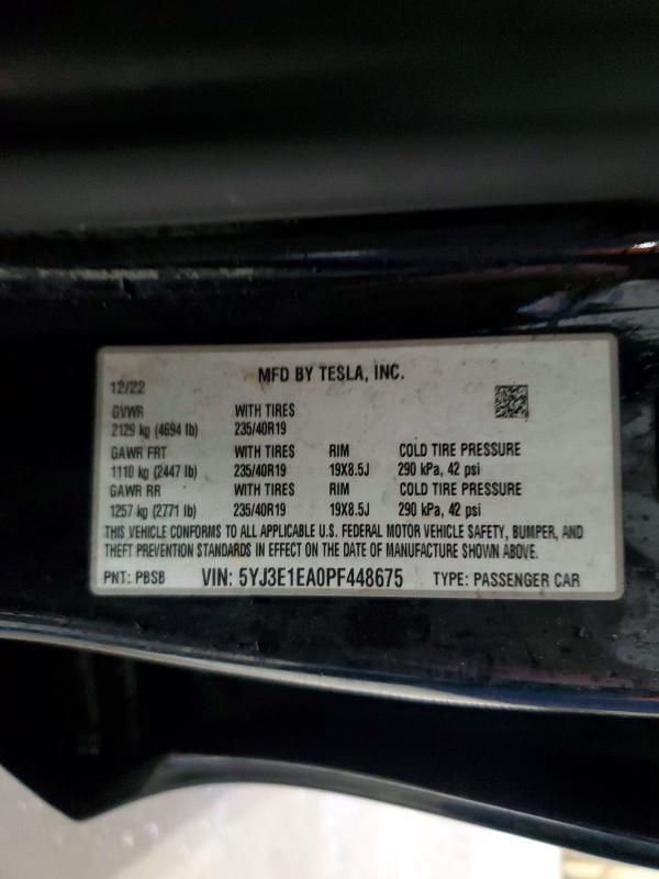 2023 Tesla Model 3